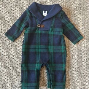 Janie and Janie Baby Boy Plaid Onesie